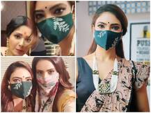 In Pics: कोरोना के बीच शुरू हुई 'कसौटी जिंदगी की' की शूटिंग, सेट पर यूं मास्क लगाए दिखे सितारे