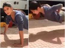 कैटरीना कैफ ने कुछ इस अंदाज में लगाए पुशअप्स, VIDEO देख भौचक्के रह जाएंगे आप