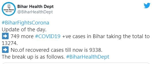 पटना में 10 जुलाई से फिर लॉकडाउन, कोरोना के बढ़ते मामलों को देखते हुए लिया गया फैसला