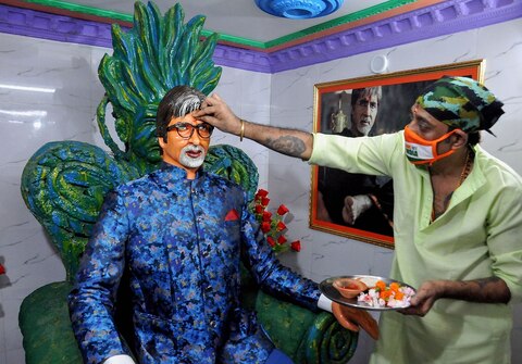 अमिताभ बच्चन के जल्दी ठीक होने के लिए हो रही है देश के अलग-अलग जगहों पर पूजा अर्चना, देखें तस्वीरें