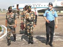 जम्मू पहुंचे सेना प्रमुख एमएम नरवणे, सीमा पर सुरक्षा तैयारियों का लिया जायजा