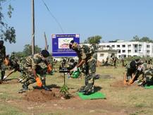 जम्मू: मिशन ग्रीन मुहिम में जुटी बीएसएफ, करीब दो लाख पौधे लगाने का लक्ष्य