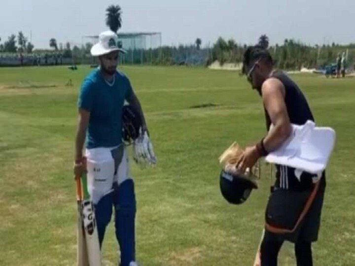 Suresh Raina and Rishabh Pant return to the cricket field, sweating heavily in the nets Video: कोरोना काल में सुरेश रैना और ऋषभ पंत ने की क्रिकेट के मैदान पर वापसी, नेट्स में जमकर बहाया पसीना