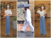 Spotted: मुंबई में घूमती दिखीं बर्थडे गर्ल आमना शरीफ, तो बारिश में छाता लिए स्पॉट हुए सैफ अली खान