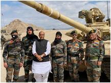 लेह: राजनाथ सिंह बोले- स्वाभिमान से समझौता नहीं कर सकते, जवानों का बलिदान व्यर्थ नहीं जाएगा