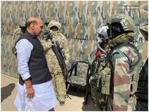 आज LoC का दौरा करेंगे रक्षा मंत्री राजनाथ सिंह, किए बाबा बर्फानी के दर्शन