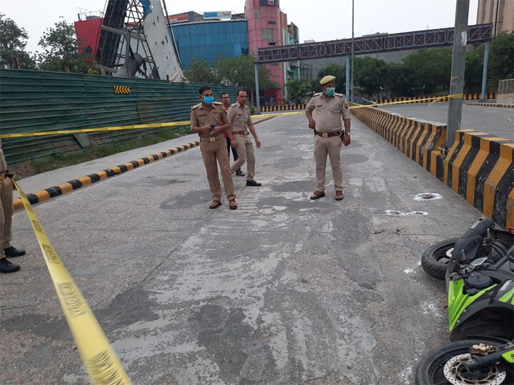 one criminal injured in police firing in Noida