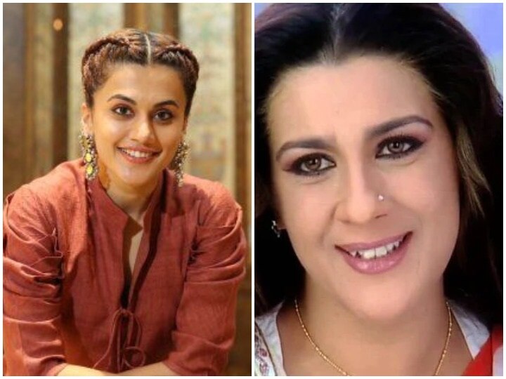 Bollywood Actress Taapsee Pannu Share her picture from the sets of Badla and write note for Amrita Singh तापसी पन्नू ने किया अपनी फिल्म 'बदला' को याद, अमृता सिंह के लिए कही सोशल मीडिया पर ये बात
