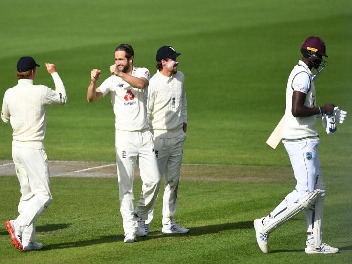ENG Vs WI 2nd Test Day 4, West Indies bowled out for 287 runs in first inning ENG Vs WI 2nd Test Day 4: 287 रन पर ऑलआउट हुई वेस्टइंडीज, इंग्लैंड को मिली 182 रन की बढ़त