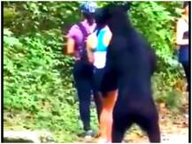 Viral Video: भालू ने सेल्फी ले रही लड़की के साथ कुछ किया ऐसा, जिससे मच गई सनसनी- देखें वीडियो