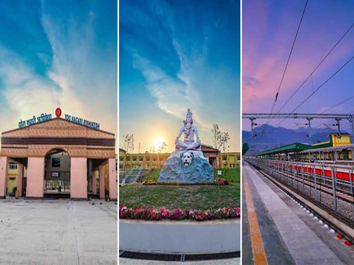 उत्तराखंड में ऋषिकेश-कर्णप्रयाग रेलवे लाइन परियोजना के तहत बन रहे ऋषिकेश रेलवे स्टेशन की पहली तस्वीरें सामने आई हैं. रेल मंत्री पीयूष गोयल और सूबे के मुख्यमंत्री त्रिवेंद्र सिंह रावत ने ऋषिकेश रेलवे स्टेशन ((Rishikesh Railway Station) मनमोहक तस्वीरें अपने ट्वीटर अकाउंट के जरिए साझा की है. ऋषिकेश रेलवे स्टेशन की इन तस्वीरों को देखकर आप भी शायद ये कह उठेंगे कि ऐसे सुंदर स्टेशन पहले कभी नहीं देखा. 