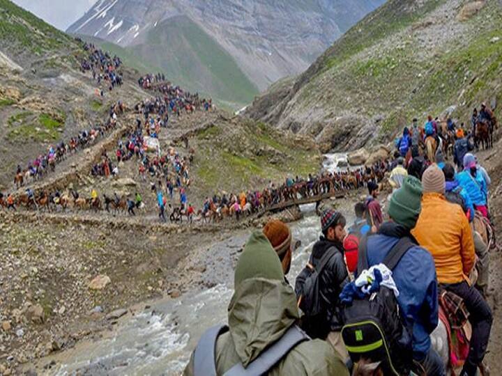 Mahant Deepinder Giri said Amarnath Yatra ended without first starting in history ann दशनामी आखाड़े के महंत दीपिंदर गिरी बोले- इतिहास में पहली बार बिना शुरू हुए ही खत्म हुई अमरनाथ यात्रा