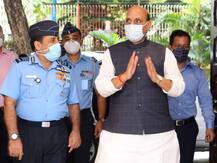 सीमा विवाद: राजनाथ सिंह का बड़ा बयान- वायुसेना को किसी भी परिस्थिति से निपटने के लिए पूरी तरह तैयार रहना होगा