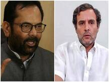 राहुल गांधी के बयानों पर मुख्तार अब्बास नक़वी का तीखा हमला, कहा- सिरफिरों जैसी बातें करते हैं