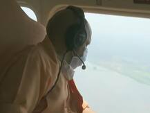 सीएम योगी का गोरखपुर दौरा, बाढ़ग्रस्त इलाकों के हवाई सर्वेक्षण के साथ कोविड अस्पतालों की तैयारियों का लिया जायजा