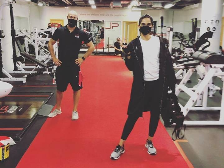 Sonam Kapoor goes gym after completing 14 days quarantine in london shared a photo लंदन में 14 दिन क्वारंटाइन में रहने के बाद जिम पहुंची सोनम कपूर, शेयर की अपनी फीलिंग्स