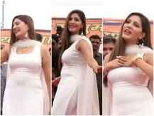 सपना चौधरी ने अपने बेहतरीन डांस मूव्स से मचाया धमाल, देखें VIDEO