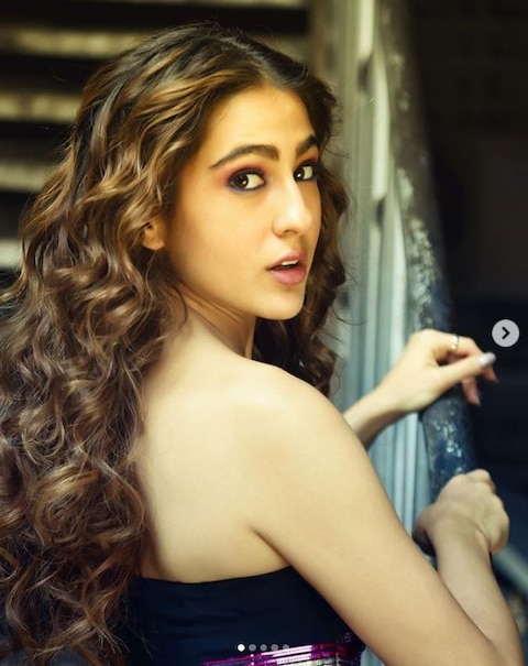 In pics: Sara Ali Khan shares hot pics of yoga in swimming pool, here's the bold style