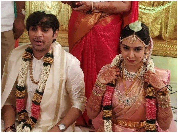 Saaho director Sujeeth got married to fiancee pravalika amid coronavirus see vira wedding photos Wedding Album: 'साहो' के डायरेक्टर सुजीत ने कोविड-19 के बीच रचाई शादी, यहां देखिए तस्वीरें