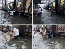 तस्वीरें: मुंबई में भारी बारिश का कहर, सीएम उद्धव ठाकरे ने की लोगों से घरों से बाहर ना निकलने की अपील