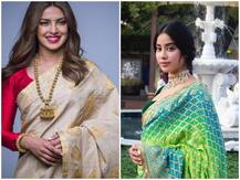 National Handloom Day के मौके पर प्रियंका से लेकर जान्हवी तक, इन एक्ट्रेस ने की साड़ी में तस्वीर शेयर