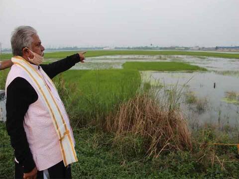 बिहार: कृषि मंत्री प्रेम कुमार ने किया बाढ़ प्रभावित मुजफ्फरपुर जिले का दौरा बिहार: कृषि मंत्री प्रेम कुमार ने किया बाढ़ प्रभावित मुजफ्फरपुर जिले का दौरा