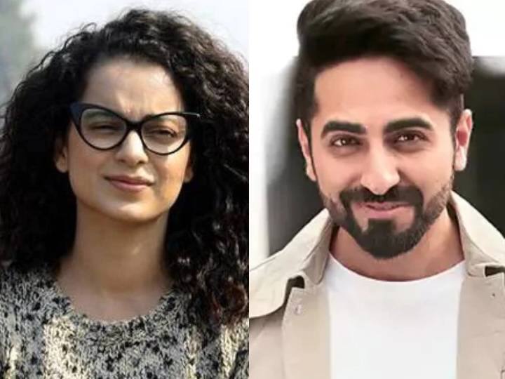 Kangana Ranaut team said Ayushmann Khurrana chaploos outsider and target Ranbir Kapoor Deepika Padukone रणबीर-दीपिका पर कंगना रनौत ने कसा तंज, आयुष्मान खुराना को बताया 'चापलूस आउटसाइडर'