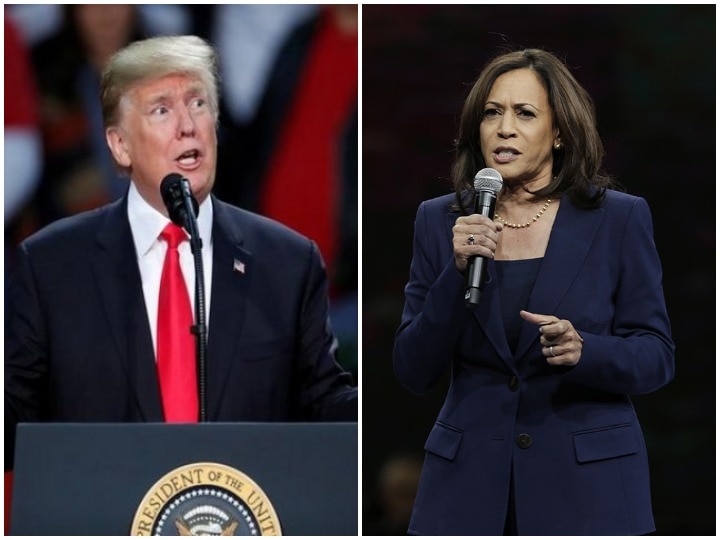 Donald Trump surprised Biden picked Kamala Harris as running mate कमला हैरिस की उम्मीदवारी पर ट्रंप ने जताई हैरानी, कहा- इतना 'अनादर' करने पर भी बिडेन ने उन्हें चुना