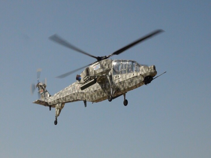 INDIGENIOUS LCH ATTACK HELICOPTER ON LAC DEPLOYED ANN लद्दाख से सटी एलएसी पर स्वदेशी अटैक हेलीकॉप्टर को किया गया तैनात