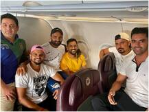 IPL 2020: धोनी की अगुवाई में CSK प्लेयर्स आईपीएल शिविर के लिए पहुंचे चेन्नई, देखें Photos