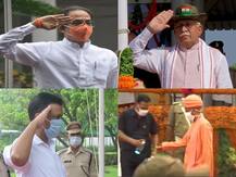 In Pics: स्वतंत्रता दिवस पर देशभर में जश्न का माहौल, अलग-अलग राज्यों में नेताओं ने फहराया तिरंगा