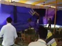 बंगाल: शांति निकेतन में बवाल, दीवार बनाने को लेकर स्थानीय लोगों का हंगामा, यूनिवर्सिटी कैंपस में की तोड़फोड़