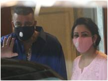 In Pics: कैंसर के इलाज के लिए कोकिलाबेन अस्पताल पहुंचे संजय दत्त, पल-पल ख्याल रखती दिखीं पत्नी मान्यता दत्त