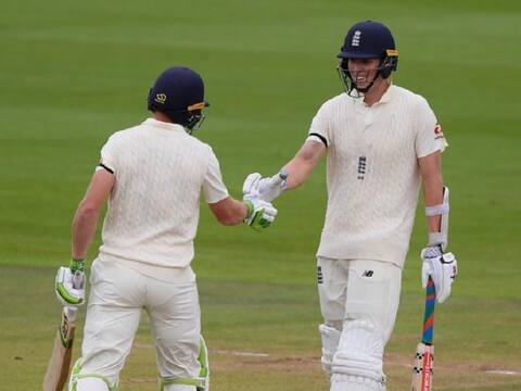 ENGvsPAK: जैक क्रॉले के मेडन शतक की बदौलत इंग्लैंड ने पहली पारी में 4 विकेट खोकर बनाए 332 रन ENGvsPAK: जैक क्रॉले के मेडन शतक की बदौलत इंग्लैंड ने पहली पारी में 4 विकेट खोकर बनाए 332 रन