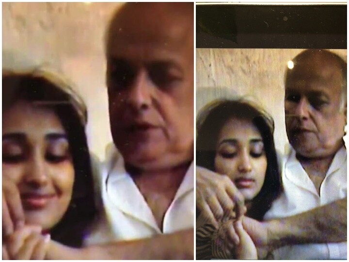 after whatsapp chat with rhea chakraborty mahesh bhatt video with jiah khan goes viral over social media actress feeling discomfort VIDEO: रिया संग व्हाट्सएप चैट के बाद अब जिया खान संग महेश भट्ट का ये वीडियो हो रहा है वायरल, यहां देखिए