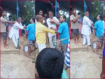 महाराजगंजः शख्स ने दी जंगल से लकड़ी काटने की सूचना, दबंगों ने खंभे से बांधकर पीटा