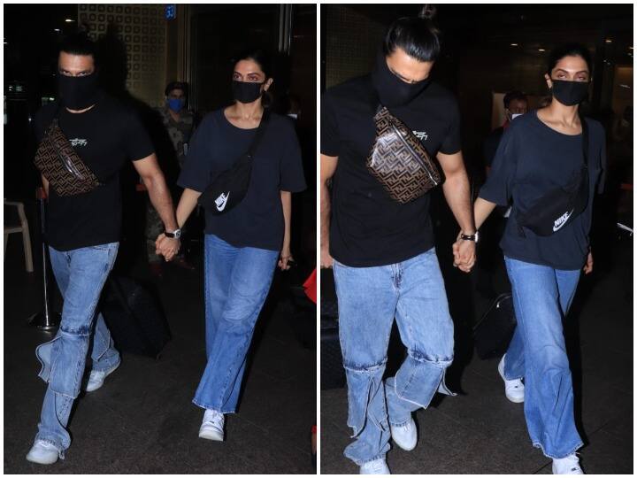 बॉलीवुड स्टार कपल रणवीर सिंह और दीपिका पादुकोण को हाल ही में मुंबई एयरपोर्ट पर पैपराजी ने स्पॉट किया. इस दौरान दोनों की कुछ खास तस्वीरें हम आपके लिए लेकर आए हैं जिन्हें आप आगे की स्लाइड्स में देख सकते हैं. (Photo Credit: Manav Manglani)