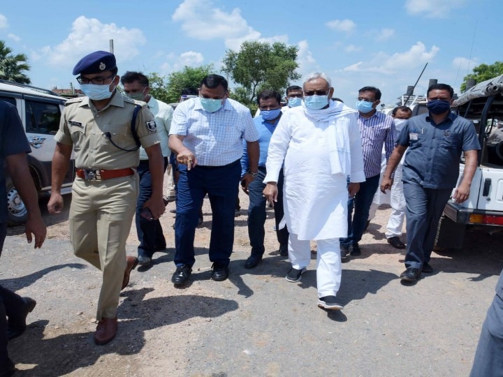 CM Nitish Kumar inspects Patna ring road project and 6 lane Ganga bridge under construction ann