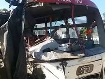 यूपी: राजधानी लखनऊ में बड़ा हादसा, दो बसों के टकराने से 6 लोगों की मौत, 7 की हालत गंभीर
