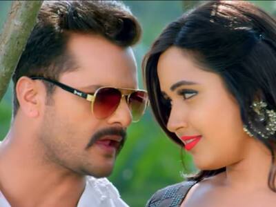 Kajal Raghwani Khesari Lal Yadav Bhojpuri Song Aankhiya Lagela Tohar Love Ke School Ha | काजल राघवानी और खेसारी लाल यादव के इस गाने ने मचाया धमाल, मिले 2 करोड़ से ज्यादा व्यूज