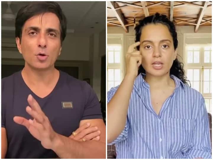 Sonu Sood befitting reply over kangana ranaut mumbai controversial statement कंगना रनौत ने की मुंबई की PoK से तुलना, सोनू सूद बोले- मुंबई तकदीरें बदलता है, सलाम करोगे तो सलामी मिलेगी