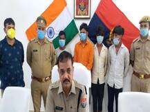 यूपी: बुलंदशहर में वाहन चोर गिरोह का भंडाफोड़, 10 बाइक बरामद, चार गिरफ्तार