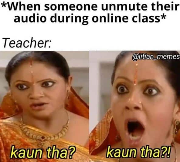 वहीं, इन दिनों कोकिला बेन का वायरल वीडियो का मीम शेयर करते लिखा, कि ठीक इसी तरह शिक्षक कक्षा में पूछा करते हैं, कौन था? कौन था? 