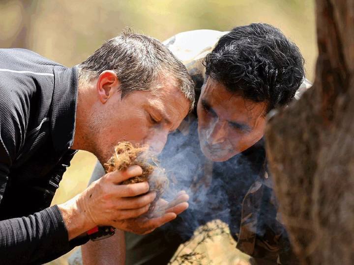 Into The Wild: इंस्टा पर तस्वीर शेयर कर अक्षय कुमार ने बताया रसोड़े में क्या था Akshay kumar give Rasode mein Kon tha answer this is bear Gyrlls Into The Wild: इंस्टा पर तस्वीर शेयर कर अक्षय कुमार ने बताया रसोड़े में क्या था