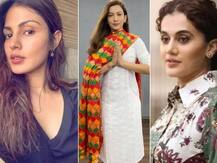 SSR Case: रिया चक्रवर्ती को मीडियाकर्मियों ने घेरा, गौहर खान और तापसी पन्नू भड़कीं, जानिए क्या कहा