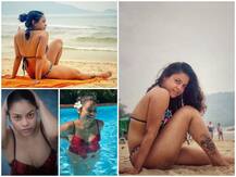 In Pics: बिकिनी पहने पूल में उतरीं सुमोना चक्रवर्ती, वायरल हो रहा है बोल्ड अंदाज