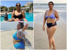 In Pics: इस प्लस साइज एक्ट्रेस ने बिकिनी पहन बेहद बोल्ड अंदाज में फ्लॉन्ट की अपनी फीगर, यहां देखिए तस्वीरें