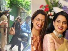 In Pics: रंगोली चंदेल ने लिया कंगना रनौत के ऑफिस का जायजा, दिखा भारी सुरक्षा का घेरा