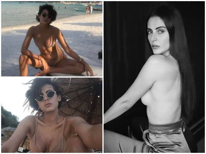 बॉलीवुड एक्ट्रेस मंदाना करीमी इन दिनों सोशल मीडिया पर अपने हॉट अंदाज से फैंस के दिलों में आग लगाती नजर आ रही हैं.