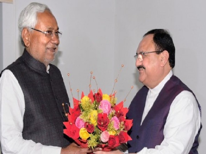 BJP President J P Nadda to discuss seat pact with Nitish Kumar in Bihar बिहार: NDA में सीट बंटवारे पर आज जेपी नड्डा करेंगे नीतीश से चर्चा, चिराग पासवान के कड़े तेवरों पर भी होगी बात